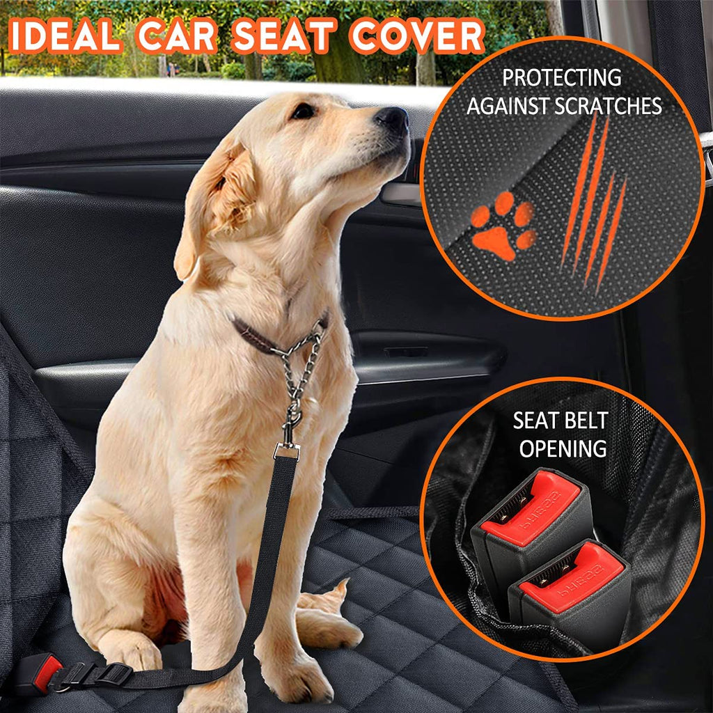 Dog Car Seat Cover Back Seat Cover for Dogs Pet Car